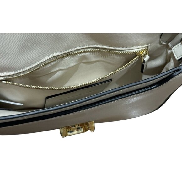 Marc Jacobs Purse The J Marc Shoulder Crossbody Bag Black Beige Cream Gold OS - Picture 10 of 16